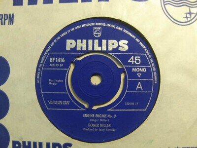 Roger Miller – Engine Engine No.9 1965 7” Philips BF 1416