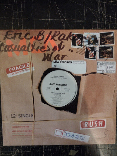 Eric B. & Rakim – Casualties Of War-12"- Near MInt- MCA8P 2508 (1992)