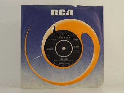 RAY STEVENS HEY THERE (85) 2 Track 7" Single including Company Sleeve RCA RECORD