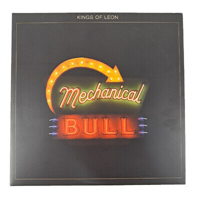 Kings Of Leon Mechanical Bull Double LP Vinyl 2013 Europe 180g Album 1st NM/NM