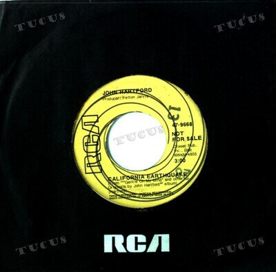 John Hartford - Mouth To Mouth Resuscitation US 7in (VG/VG) .*