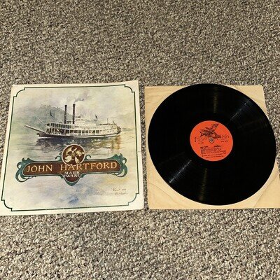 John Hartford Mark Twang LP 1976 Flying Fish vinyl country bluegrass RARE Album