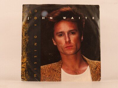 JOHN WAITE MISSING YOU (99) 2 Track 7" Single including Picture Sleeve EMI