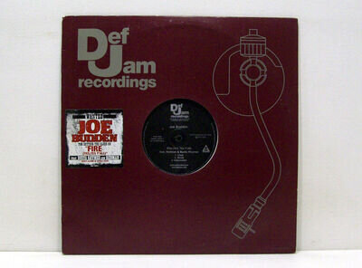 JOE BUDDEN ft. REDMAN & BUSTA RHYMES - fire (yes, yes y'all) 12" DEF JAM PROMO