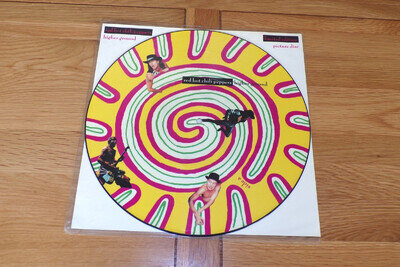 HIGHER GROUND - RED HOT CHILI PEPPERS - UK EMI USA LABEL - 12" PIC. DISC - 1990.