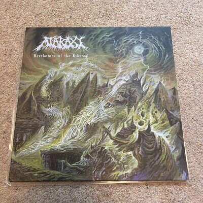 Ataraxy - Revelations of the Ethereal LP Yellow w/ Green Splatter Vinyl NM-
