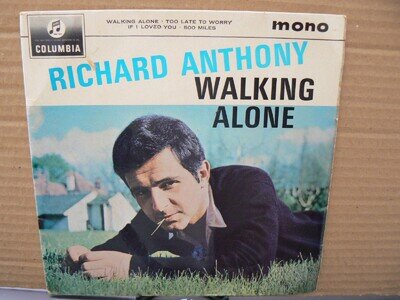 richard anthony walking alone 4 track ep ex-