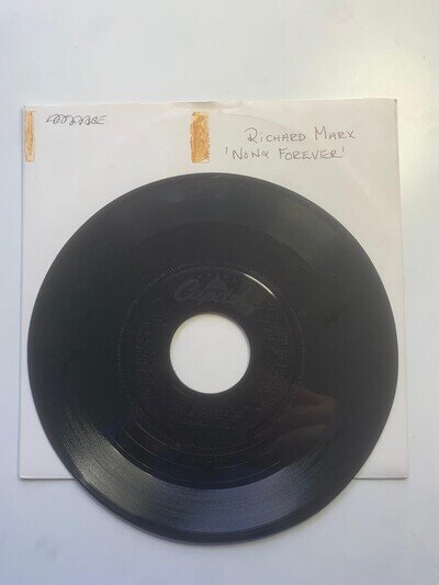 Richard Marx Now and Forever Vinyl 7" Jukebox Record