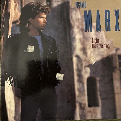 RICHARD MARX RIGHT HERE WAITING (173) 3 Track 12" Single including Picture Sleev