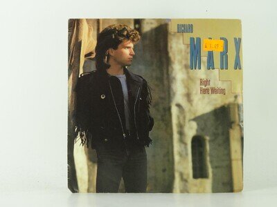 RICHARD MARX RIGHT HERE WAITING (24) 2 Track 7" Single including Picture Sleeve