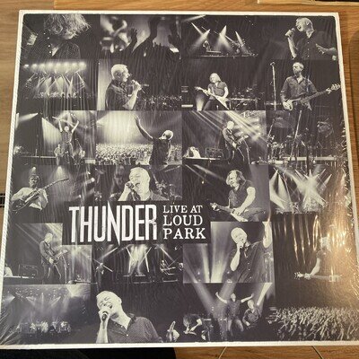 Thunder Live At Loud Park LP vinyl Germany Ear Music 2016 in numbered sleeve