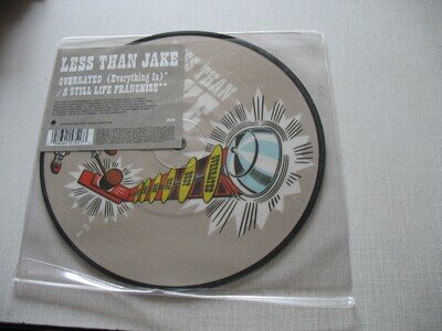 Less Than Jake - Overrated 7" Picture Disc Vinyl