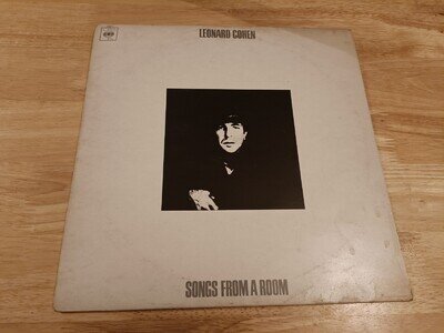 Leonard Cohen Songs From A Room CBS Vinyl LP UK