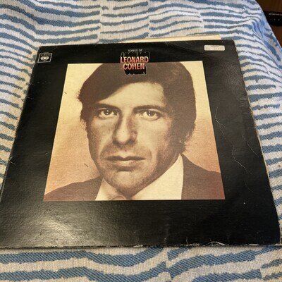 Leonard Cohen Songs of Leonard Cohen 1967 Vinyl LP CBS Records