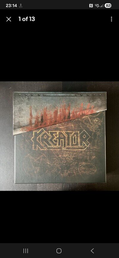 KREATOR / UNDER THE GUILLOTINE/ 1985-1992 / 6 ALBUM LP BOXSET / COLOURED VINYL