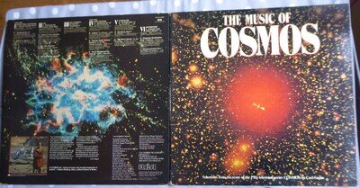 CARL SAGAN THE MUSIC OF COSMOS 1981 LP G/F V/A VANGELIS SYNERGY ROY BUCHANAN
