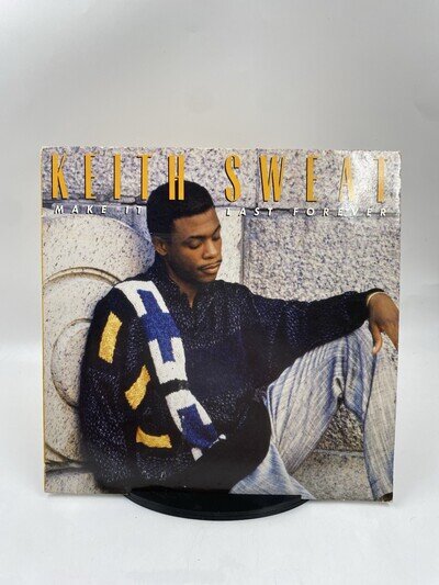 Keith Sweat "Make It Last Forever" (Elektra Records) 1987 Album VG/VG LP