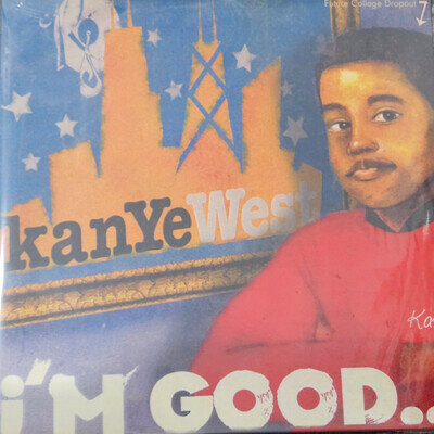 Kanye West ‎– I'm Good..."2LP YELLOW VINYL RECORD"