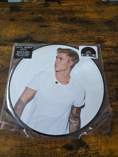 Justin Bieber - Purpose Vinyl LP Album, RSD 2016 Limited Edition Picture Disc