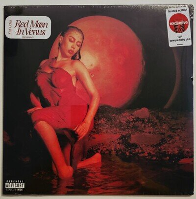 KALI UCHIS RED MOON IN VENUS LP OPAQUE BABY PINK VINYL LIMITED EDITION TARGET