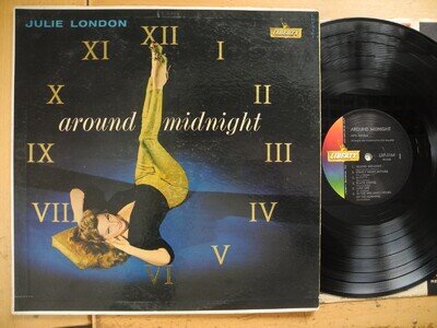 JULIE LONDON Around Midnight LP 1960 US VG+/EX-