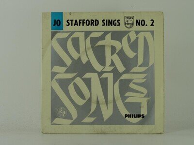 JO STAFFORD SACRED SONGS NO.2 (46) 4 Track 7" Single including Picture Sleeve PH