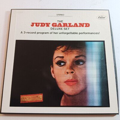 Judy Garland / The Judy Garland Deluxe Set 1968 x 3 VINYL LP BOX EX / FAST POST