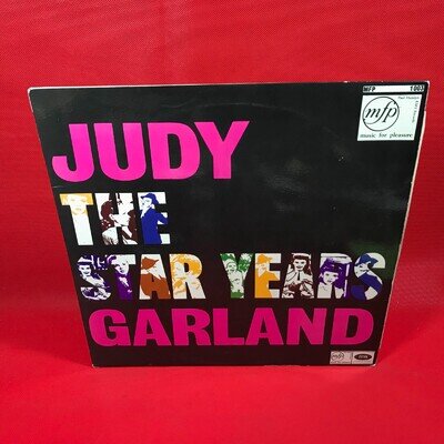 JUDY GARLAND The Star Years 1961 UK vinyl LP Singin' In The Rain Danny Boy
