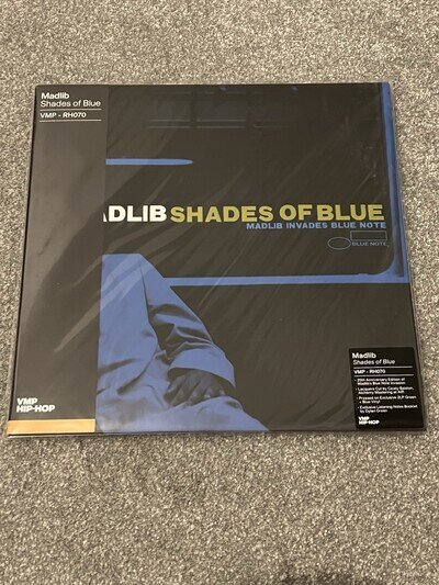 Madlib Shades Of Blue 2xLP Vinyl Me Please VMP Record ROTM New Invades Blue Note