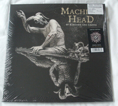 MACHINE HEAD - Of Kingdom And Crown 2 x12" Album * NEW+SEALED * Ltd Ed 300 WHITE