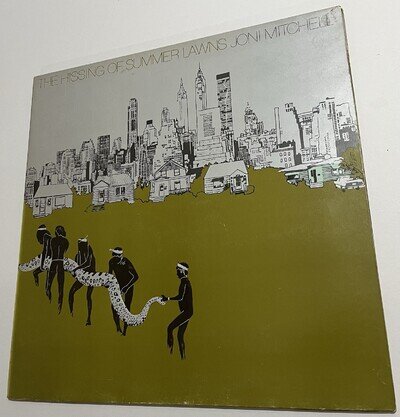 JONI MITCHELL - The Hissing of Summer Lawns - 1976 Asylum Gatefold Vinyl LP