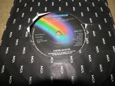 LYNYRD SKYNYRD- FREE BIRD VINYL 7" 45RPM CO