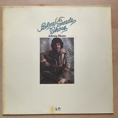 JOHNNY RIVERS - BLUE SUEDE SHOES - UK LP - 1973 - UAS 29473
