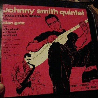 Johnny Smith Quintet. Jazz at nbc series.Moonlight In Vermont,10 inch LP (Vinyl)