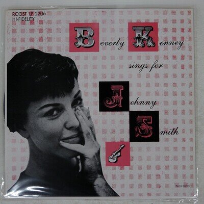 BEVERLY KENNEY SINGS FOR JOHNNY SMITH ROOST LP2206 Spain REISSUE VINYL LP
