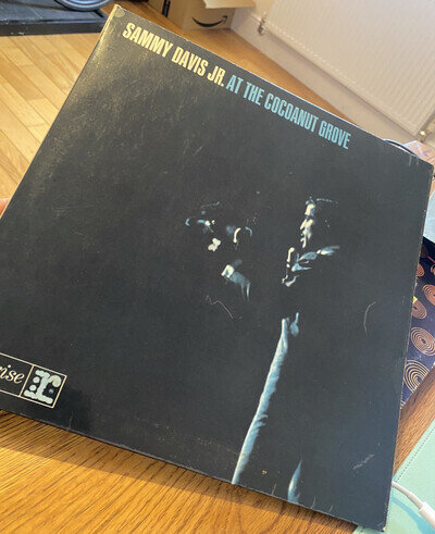 SAMMY DAVIS JR. At Cocoanut Grove DOUBLE LP (1962 Reprise) Rare Double Live LP