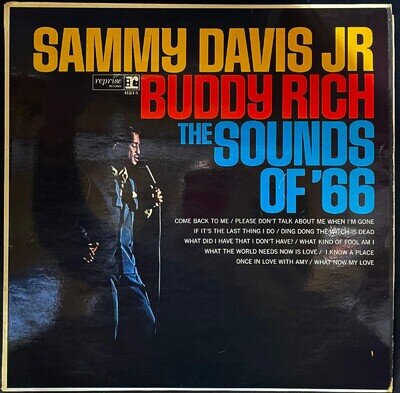 Sammy Davis Jr. / Buddy Rich – The Sounds Of '66 - USED Vinyl LP MONO