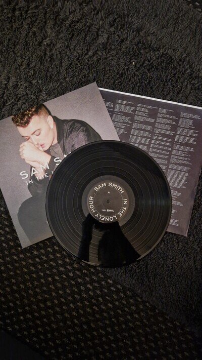Sam Smith in the Lonely Hour 2016 Rare Record album LP