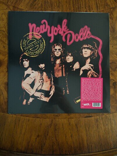 NEW YORK DOLLS Live At Radio Luxembourg 1973 Import Sealed New (40)