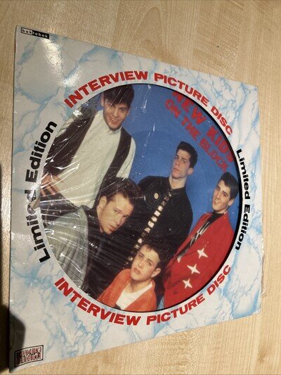 New Kids On The Block Limited Edition Interview Picture Disc