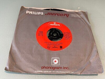 Johnny Rodriguez - That's The Way Love Goes - Vinyl Record 7" Single 1973 73446