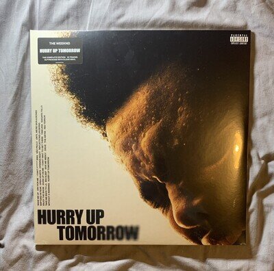 The Weeknd - Hurry Up Tomorrow 2LP Clear Vinyl SEALED With Signed Insert