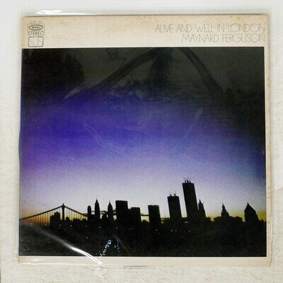 MAYNARD FERGUSON ALIVE & WELL IN LONDON EPIC ECPL54 Japan VINYL LP