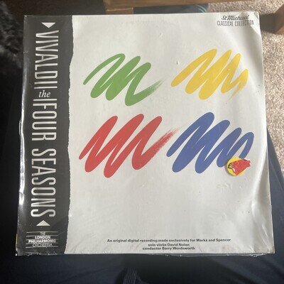 1986~Vivaldi - The Four Seasons~Vinyl LP Album~ Marks & Spencer special edition