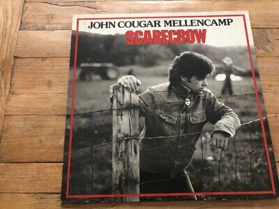 John Cougar Mellencamp Scarecrow 1985 Vinyl LP VG/EX/VG+