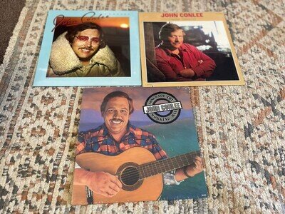 LOT OF 3 JOHN CONLEE LP'S ALL ARE NEW AND FACTORY SEALED UP
