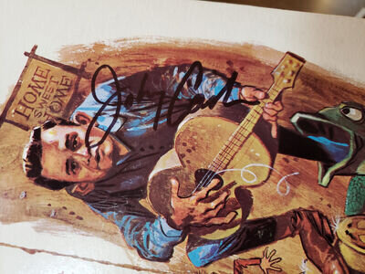 HAND SIGNED 1960s EXCELLENT Johnny Cash – Everybody Loves A Nut COVER only LP33