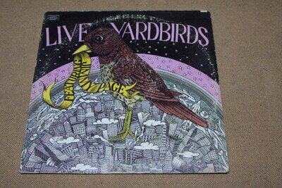 Live Yardbirds Featuring Jimmy Page Vintage US LP VG+/VG Led Zeppelin