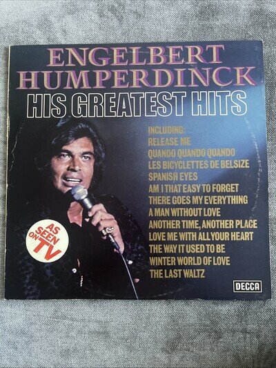 Engelbert Humperdinck His Greatest Hits Vinyl