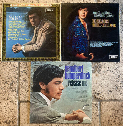 3 x ENGELBERT HUMPERDINCK VINYL LP RECORDS ALBUMS JOBLOT💥